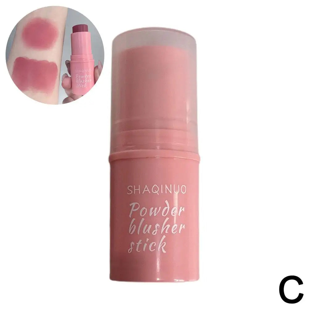 Blush Stick Creamy Cheek Color for Natural Plumpness Hydrating Swell Tone Blusher for Fair Skin Easy-Blend Makeup Stick