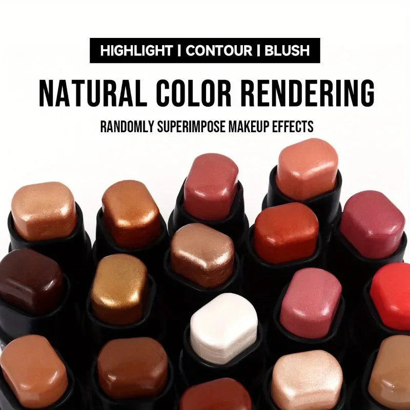 Moisturizer Contour Concealer Foundation Waterproof Face Corrector Full Cover Dark Circles Contour Stick Primer Pen Cosmetics