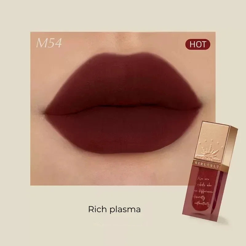 Girlcult Lipstick Lip Cream Non-Stick Lip Glaze Liquid Lipstick Lipgloss Matte  Long Lasting Makeup Cosmetics Rare Makeup Beauty