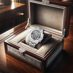 Men's trendy high-end fully automatic men's watch with high aesthetic value, business luminous quartz watch