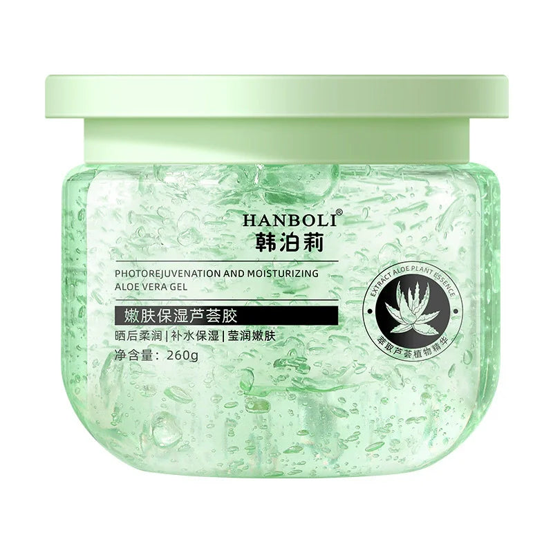 Natural 99% Aloe Vera Face Cream Moisturizeing Acne Treatment Soothing Gel Skin Repairing Gel Beauty Products Skin Care 260ml