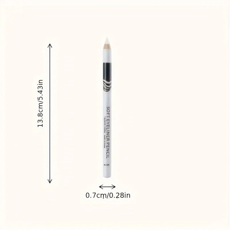 3PCS Waterproof White Eyeliner. Long Lasting, Smooth, Easy Wear. Eyes Brightener. Ideal for Music Festivals