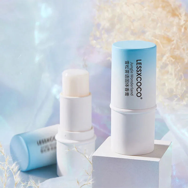 Solid Perfume, Portable Solid Balm, Long-Lasting Fragrances, Fresh and Elegant Female Solid Balm, Body Aroma Gifts for Women