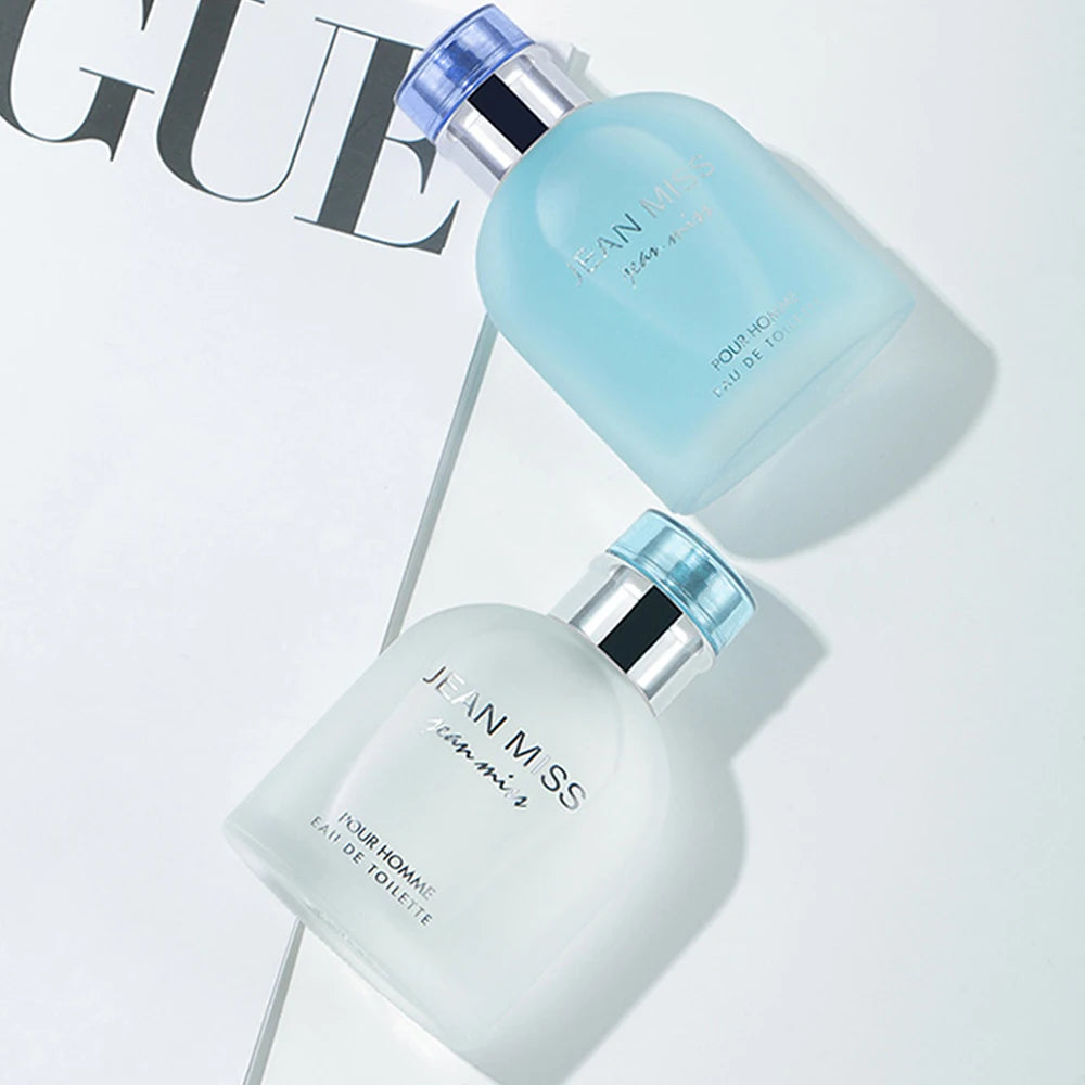 100ml Light Blue Eau De Parfum Pour Homme Lasting Orange Fougere Scent Spicy Woody Notes Charming Perfume for Men Dupes