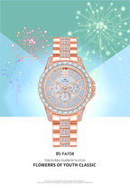 Luxury Women Watch Fashion Diamond Wrist  Silver Gold Watches for Girls Waterproof Clock Reloj Mujer Dress Gifts