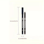 Black Brown Waterproof Eyeliner Pencil Long Lasting Easy To Wear Eye Liner Gel Matte Quick Drying Eyeliner Pen Makeup Cosmetic
