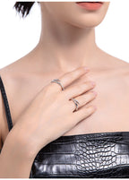 MASW Hip Hop Punk Style Finger Ring For Women Female Gifts Original Design Fashion Jewelry High Quality Metal Ring Hot Sale