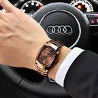 Luxury Watch For Men Business Fashion Quartz Wristwatches Classic Stainless Steel Waterproof Male Date Clock Relogios Masculino