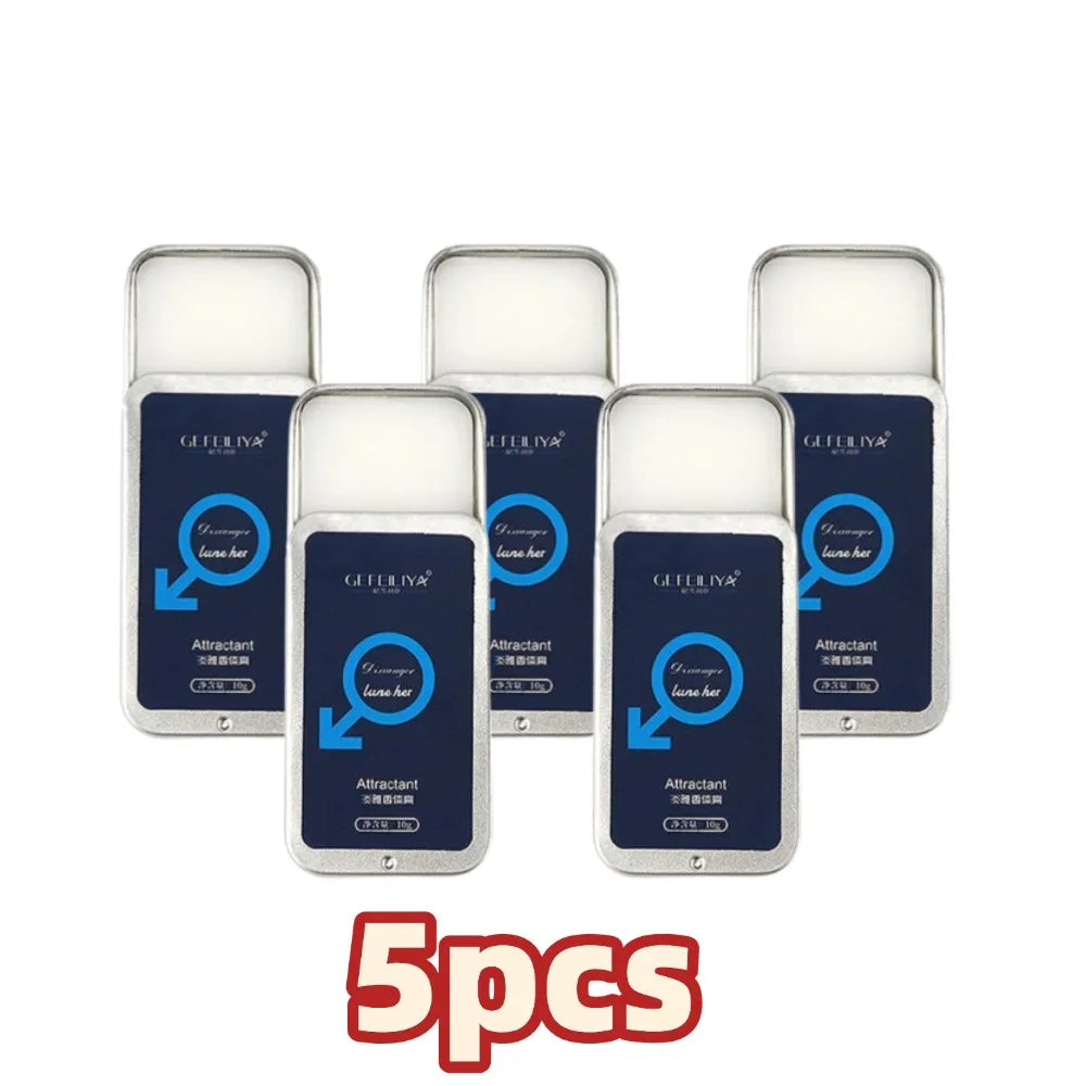Solid Balm Pheromone Solid Perfume For Men Women Lady Female Parfum LongLasting Fresh Flower Fragrance Deodorant Antiperspirants