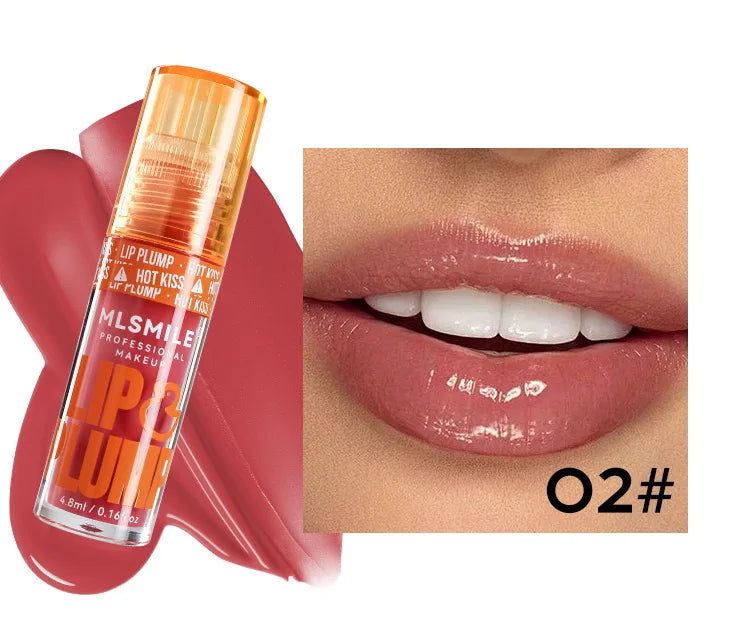 Mirror Like Lip Gloss Plumping Oil Transparent Hydrating Glaze Cute Duck Design Pouty Lips Liquid Stick Shiny Finish