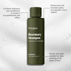 Rosemary Shampoo Conditioner Set Hair Repair Conditioning Prevent Loss Cleansing Dandruff Strengthen Root Hair Regrowth Care