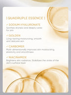 7pcs/Kit SADOER Ampoule Vitamin C 24K Gold Hyaluronic Acid Serum for Face Moisturizing Brightening Hydrating Facial Essence