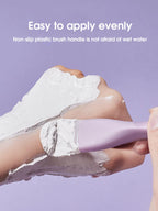 Double head silicone facial mask brush face cleaning scraper daub type mud film special brush beauty tool
