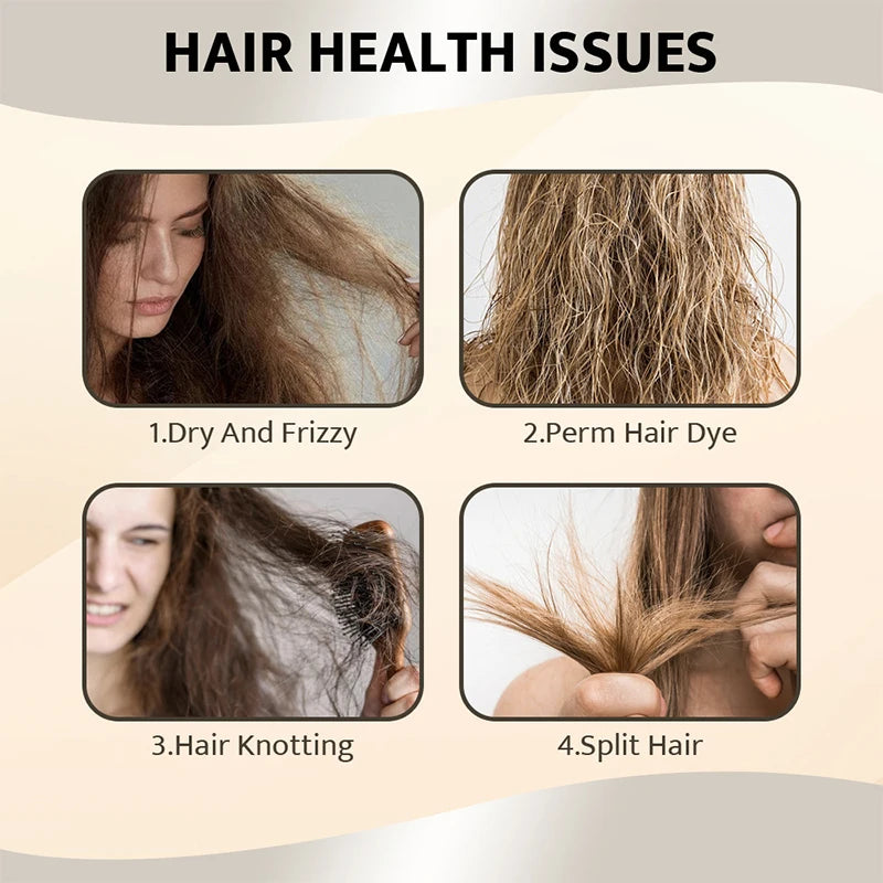 Super Soft Leave-In Conditioner Spray Hair Scalp Treatment Smoothing Straightening Shiny Repair Damaged Hair Care Hair Oil Spray