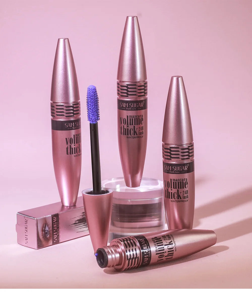 Waterproof Colorful Mascara For Women Long Lasting Volumizing Non Clumping Smudge Proof Curling Eyelash Enhancer Beauty Cosmetic