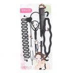 Magic Hair Styling Tools Set DIY Braiding Braider Accessories Hairpin Twist Bun Barrettes Clips For Women Hairdressing