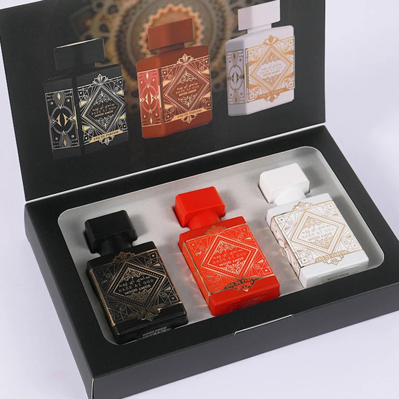 Perfume For Men Arabic Charming Fragrance Oud Badal Wood Long-lasting Perfume 50ml Amethyst Agarwood Glory Ebony Sublime Ebony