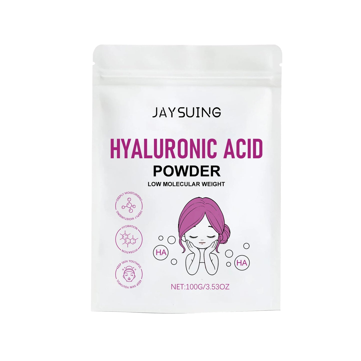 Hyaluronic Acid Face Mask Hydrating Glow Controlling Oil Smooth Skin Repair Pore Tightening Lifting Deep Cleansing Clay Mud Mask