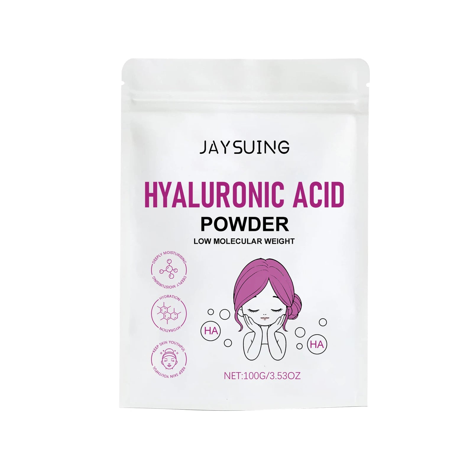 Hyaluronic Acid Face Mask Hydrating Glow Controlling Oil Smooth Skin Repair Pore Tightening Lifting Deep Cleansing Clay Mud Mask