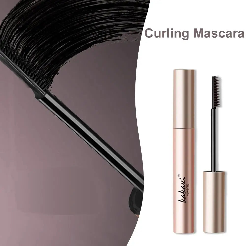 EyeLashes Mascara Waterproof Silk Fiber Mascara Black Long Curling Eyelash Extensions Non-clumping Eyes Makeup Cosmetics