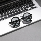 Stylish Dimmable Glasses, Suitable for Multi-Scenario Use, Retro Punk Parties, Festivals, Unisex Easter, Graduation Season, Halloween, Christmas