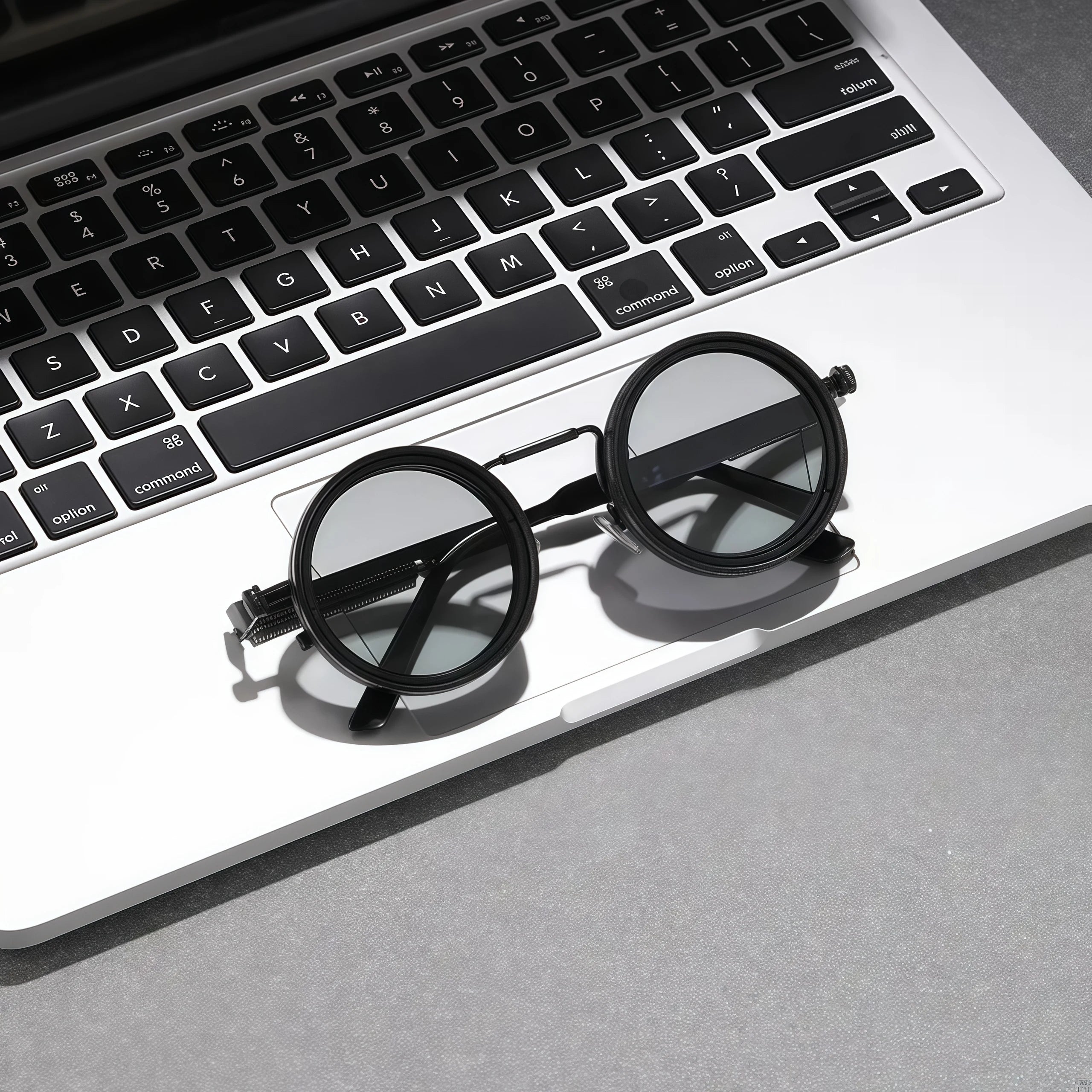 Stylish Dimmable Glasses, Suitable for Multi-Scenario Use, Retro Punk Parties, Festivals, Unisex Easter, Graduation Season, Halloween, Christmas