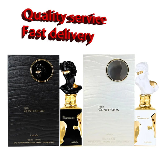 Original Arab Perfumes Eau de Perfum Spray for Unisex 100ml High Quality Perfume Hombre Lasting Oriental Woody Fragrance Present
