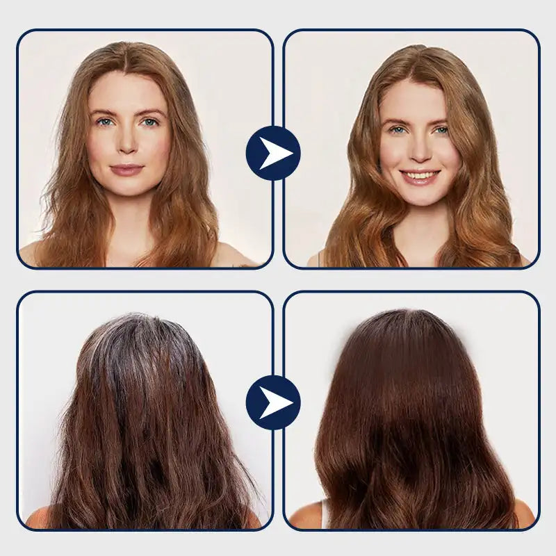 210ml Plant-Based Hair Coloring Cream - Mild Formula Long Lasting