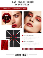 O.TWO.O 12 colors High Quality Velvet Matte lipstick Long Lasting Lips Makeup Waterproof Easy to Wear Matte Liquid Lip Gloss
