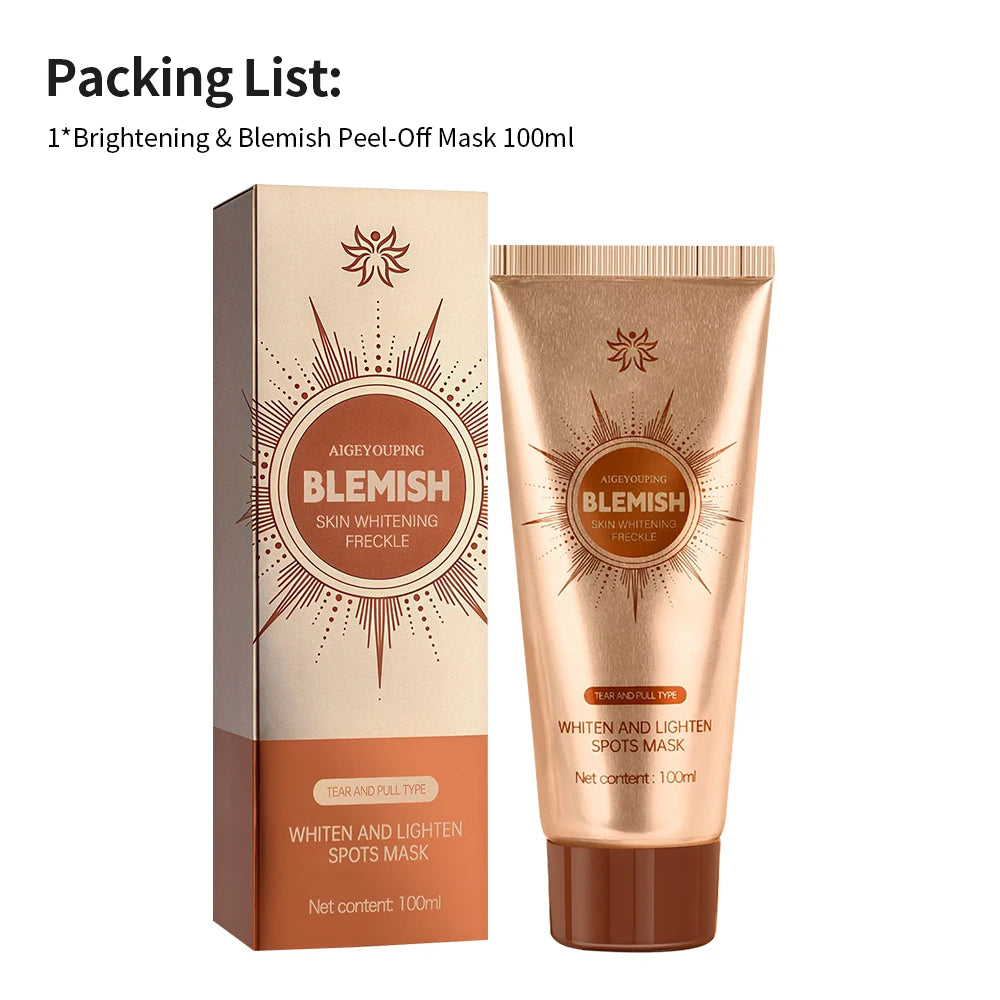 Peel Off Facial Mask Full Face Wrapping Tear-Off Mask Hydration For Glowing Skin Reduces Sagging & Dullness Korean Skin Care