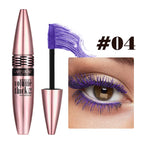 Waterproof Colorful Mascara For Women Long Lasting Volumizing Non Clumping Smudge Proof Curling Eyelash Enhancer Beauty Cosmetic