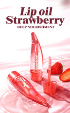 Natural Moisturizing lipstick Moisturizes and softens the water feeling, transparent and nude, easy to apply lip oil