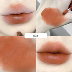 Artistic Soft Mist Mousse Lip Glaze Velvet Matte Lipstick Holding Makeup Not Easy to Sticky Cosmetics Lipstick