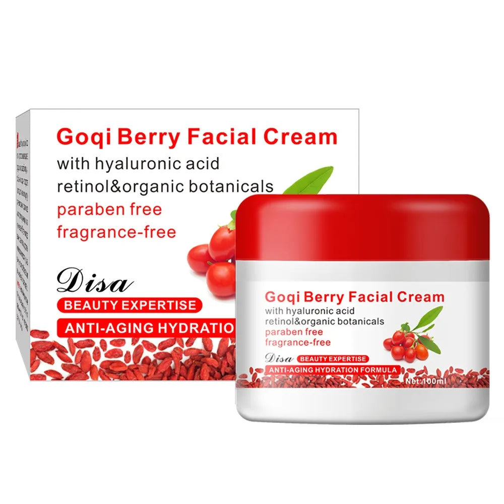 WolfBerryes Face Creams 100ml Goji Essence Moisturizing Goqi Berry Skincare Chinese Matrimony Vine Shin Care Cosmetic
