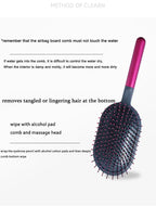 New Girls Hair Comb Scalp Massage Airbag Hairbrush Wet Curly Detangle Brush For Salon Hairdressing Styling Tools For  Women