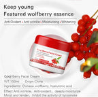 WolfBerryes Face Creams 100ml Goji Essence Moisturizing Goqi Berry Skincare Chinese Matrimony Vine Shin Care Cosmetic