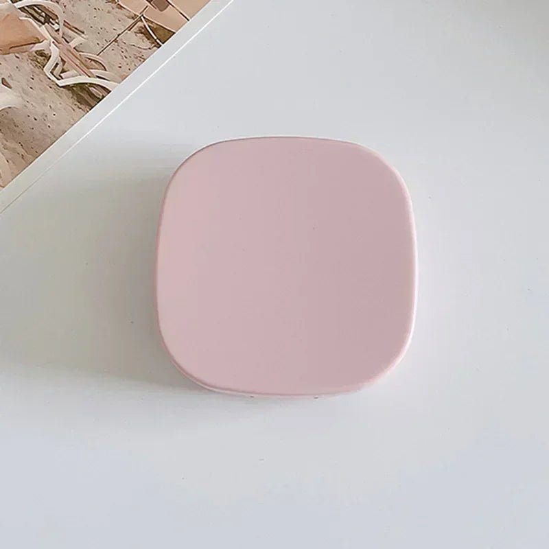 Women Color Contact Lens Case Red Heart Contact Lenses Box for Eyes Care Kit Glasses Case Holder Container