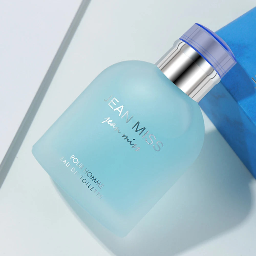 100ml Light Blue Eau De Parfum Pour Homme Lasting Orange Fougere Scent Spicy Woody Notes Charming Perfume for Men Dupes