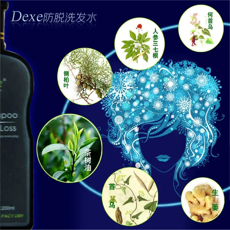 Hair Shampoo  Anti-hair Loss Chinese Herbal Hair Growth Product Prevent Hair Treatment For Men & Women