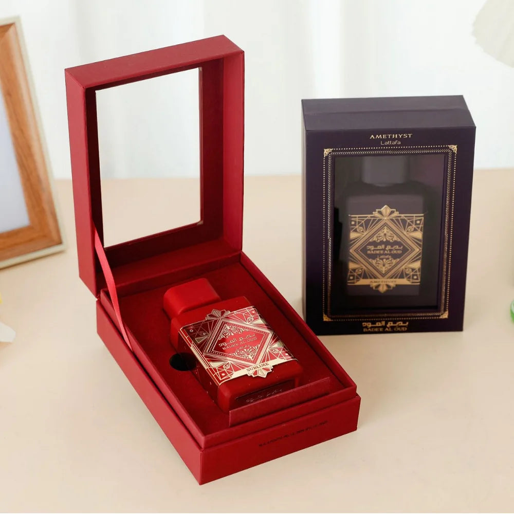 100ml Perfume For Men Arabic Charming Fragrance Oud Badal Wood Long-lasting Perfume  Amethyst Agarwood Glory Ebony Sublime Ebony