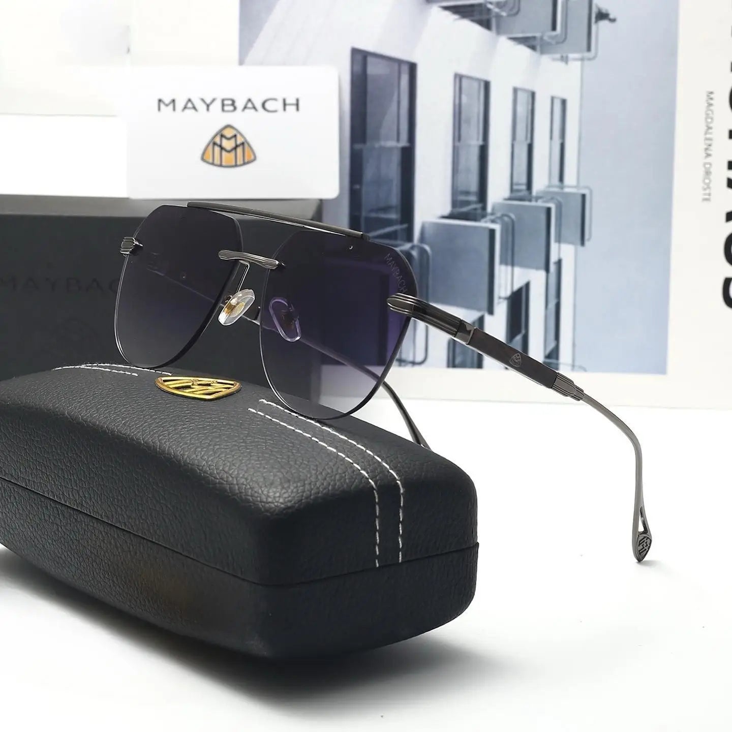 Car High-End Luxury Sunglasses Maybach S Class Men Fashion Goggles