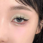 2 in 1 Blue Liquid Eye Shadow Matte Sequins Pearlescent Eye Makeup Lying Silkworm Brightening Droplet Tear Makeup Beauty Tools
