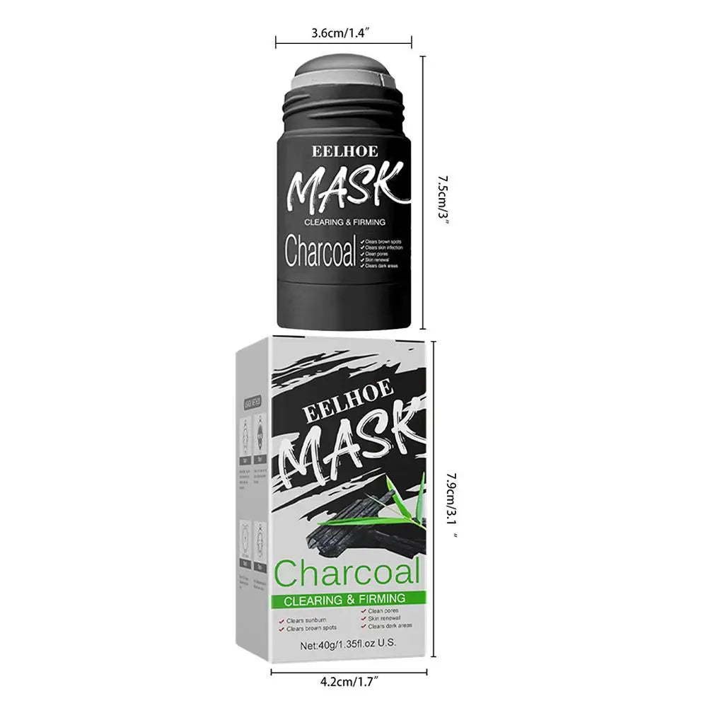 Face Clean Mask Green Tea Cleansing Stick Mask Shrink Pores Deep Blackhead Remover Facial Cleansing Moisturizing Mask Skin Care