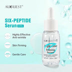Face Serum SixPeptide Firming Highly Effective Anti-Wrinkle Skin Firming Smooth Skin Preventing Improving Facial Serum Skin Care