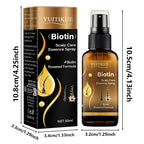 Hair Oil - Contains ginger root oil and collagen, gently cares for the scalp, leaving the hair soft and shiny, with a fresh and