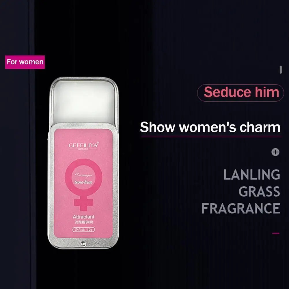 Solid Balm Pheromone Solid Perfume For Men Women Lady Female Parfum LongLasting Fresh Flower Fragrance Deodorant Antiperspirants