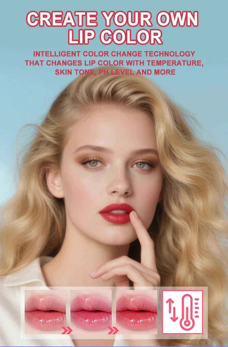 4-pack moisturizing and color changing lipstick - moisturizing lips, natural luster, and hue suitable for all skin tones