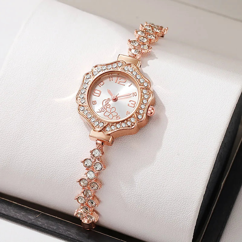 Luxury Women's Watches Elegant Luxury Gold Watch for Women Quartz Waterproof Wristwatches Ladies Relojes Para Mujer