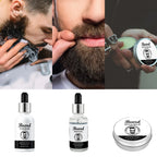 Men's Beard Kit Soft smooth And Easy To Take Care Of Natural Oils Brighten And Nourish Promote Growth Relieve Itching Of Beard