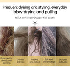 Hair Mask Set 8 Seconds Instant Repair Damaged Frizzy Keratin Smoothing Hair Mask Shiny Hair Treatment Cream Hair Care